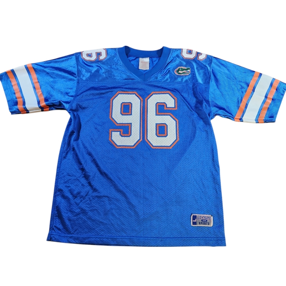 Florida Gators #96 Kid Athlete Sports Football Jersey Boys Youth L Blue Print